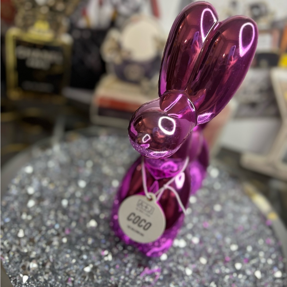 Metallic Pink Balloon Dog Sculpture - Picture 12 of 13